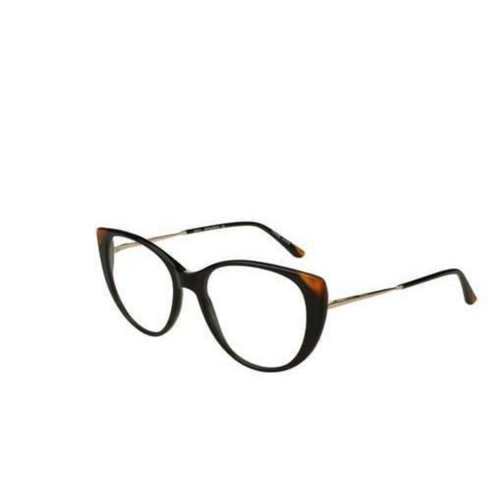NEW Thin & Light QUILL Black & Tortoise MONARCH Eyeglasses 52/17/145 with Case